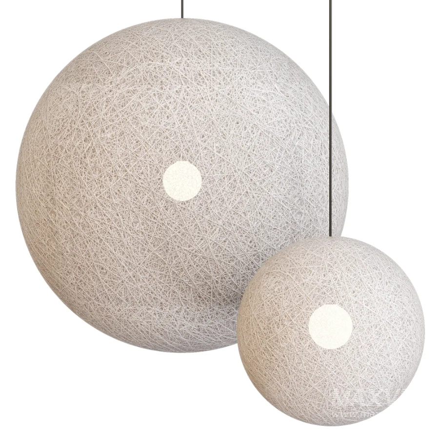Moooi Thread Papier Mache Lamp - Image 5