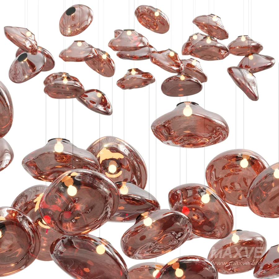 Random Glass Pendant Light By Pinlighting - Image 7