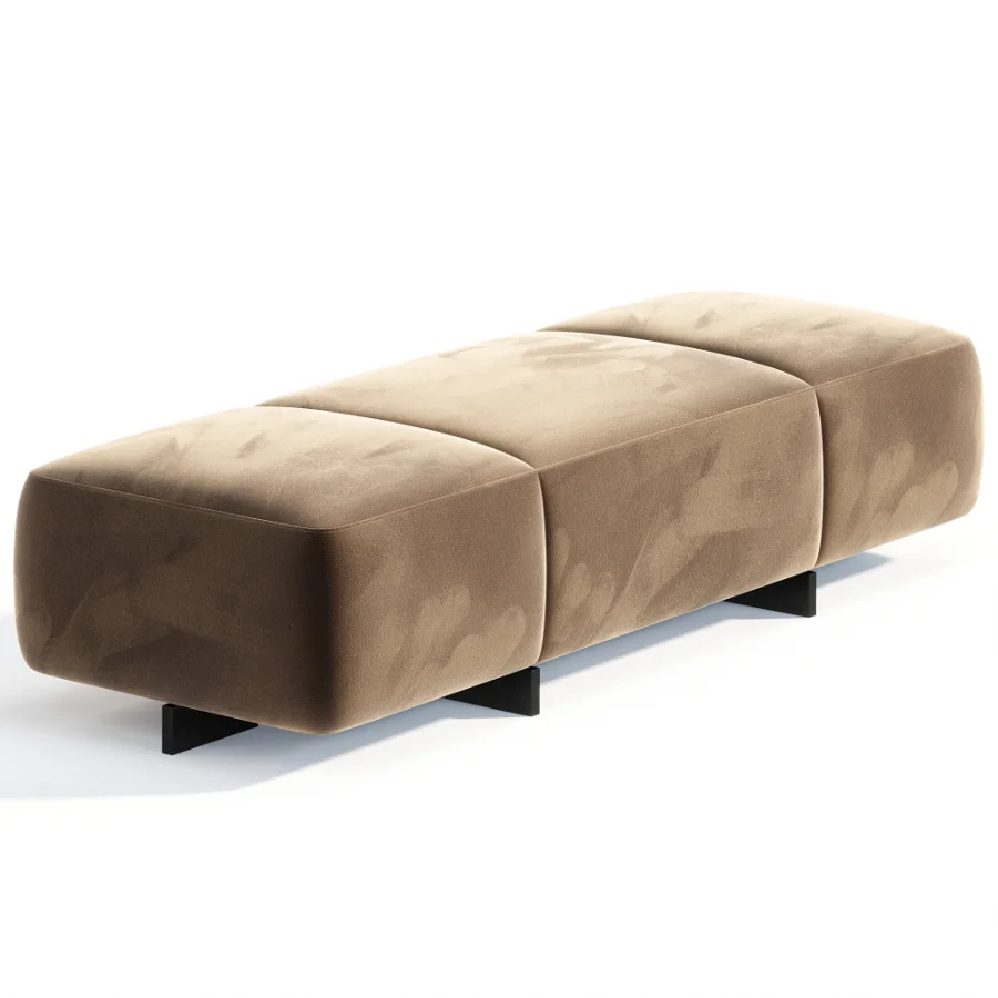 Yves Sofa Ottoman By Minotti - Image 2