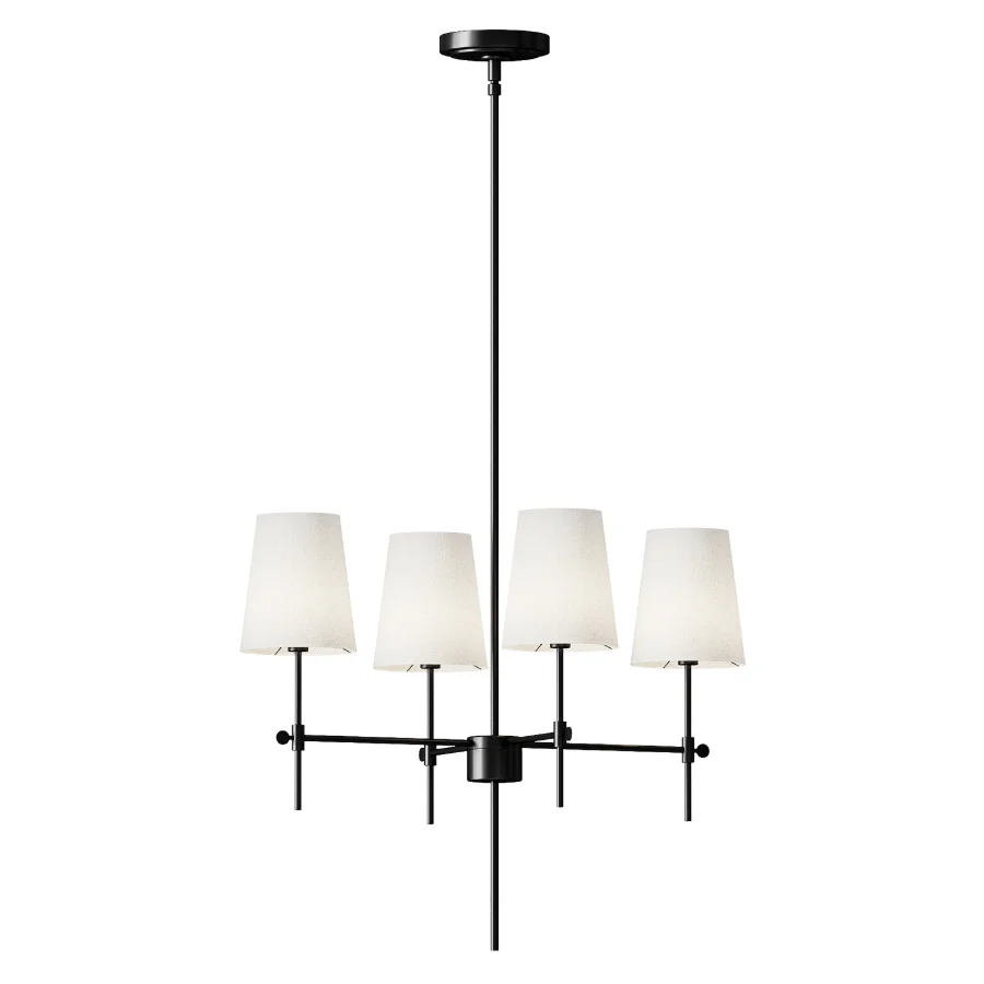 Agathon 4 Light Dimmable Chandelier - Image 3