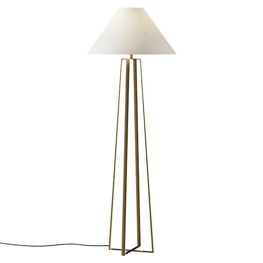 Pottery Barn Emmett Metal Tripod Floor Lamp - Image 2