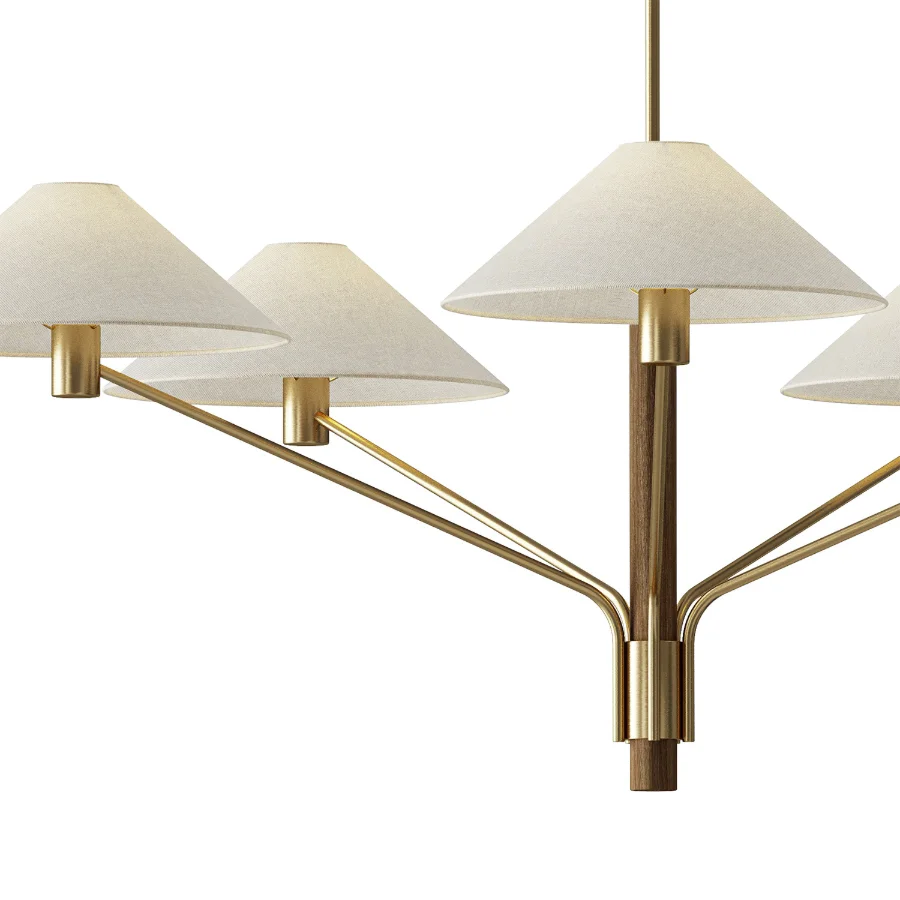 West Elm Devon Chandelier - Image 2