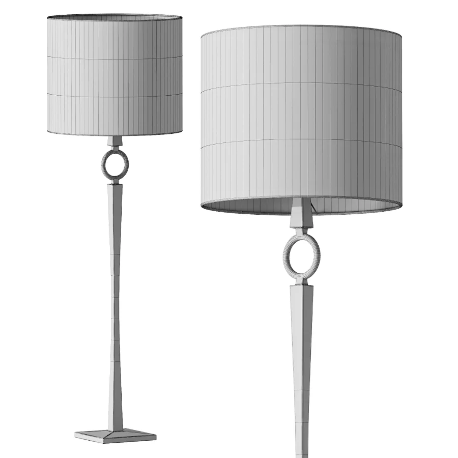 Easton Forged Iron Floor Lamp - Image 4