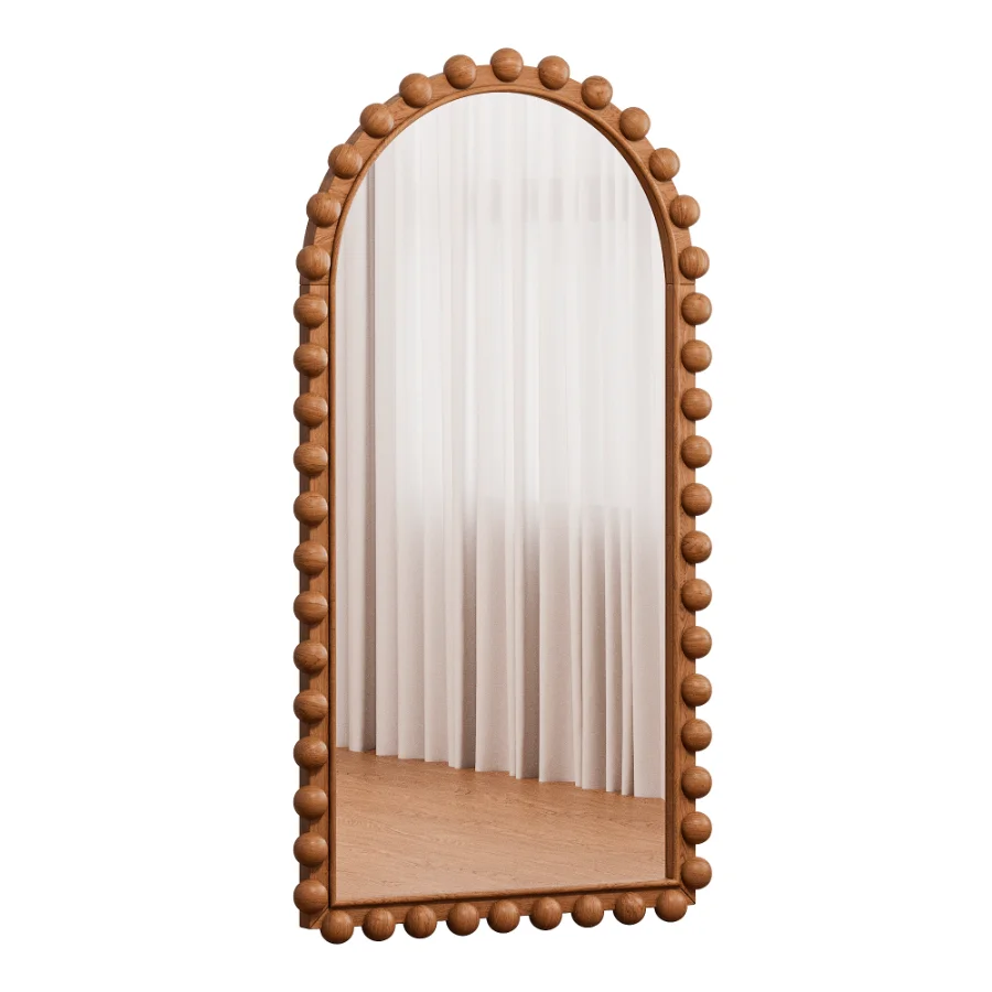 Emilia Bobbin Floor Mirror 09 - Image 1
