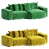 qizil sofa voltaire - Thumbnail 2