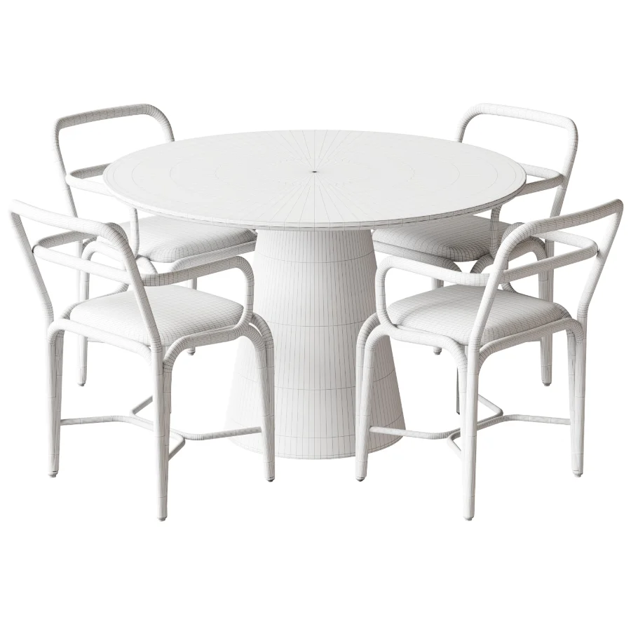Dining set 030 - Image 5