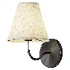 Fibura Sleek Metal Linen Shade Wall Light - Thumbnail 2