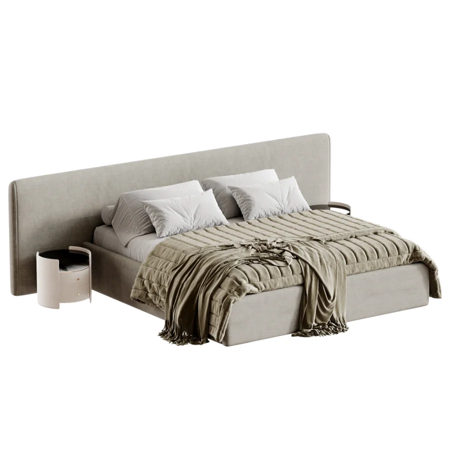 Japandi Double Bed - Image 3