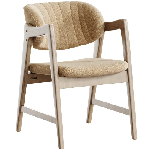 N SC01 chair by Norm Architects for KARIMOKU CASE STUDY 3D model Maxve