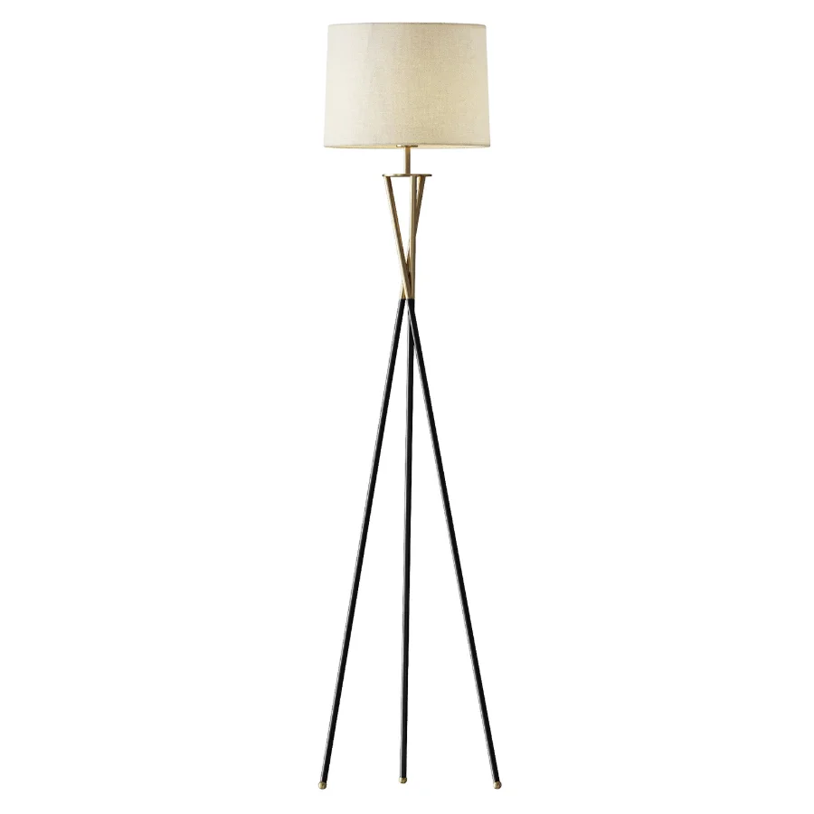 Contemporary Nordic Tripod Floor Lamp NineLighting - Image 2