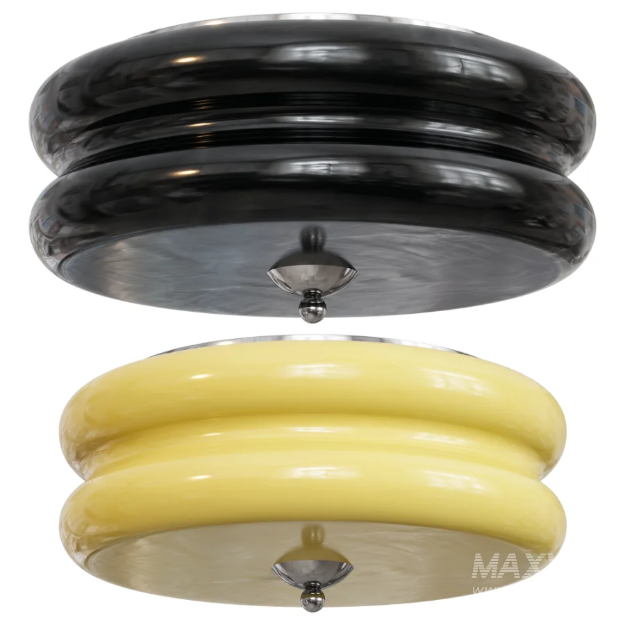 Art Deco Vintage Ceiling Light - Image 3