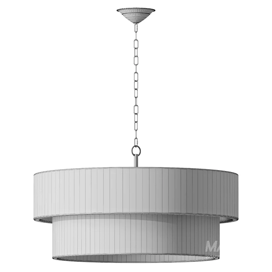 Kalini Double Drum Convertible Chandelier - Image 3