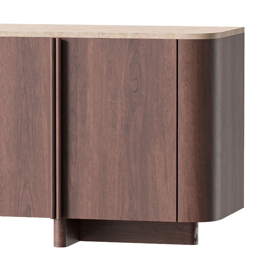 Sideboard Oak Wood Liam Room - Image 4