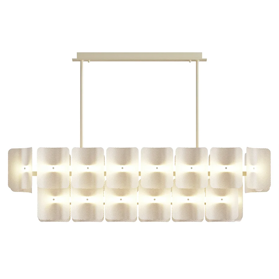 Fingerprint Linear Chandelier - Image 1
