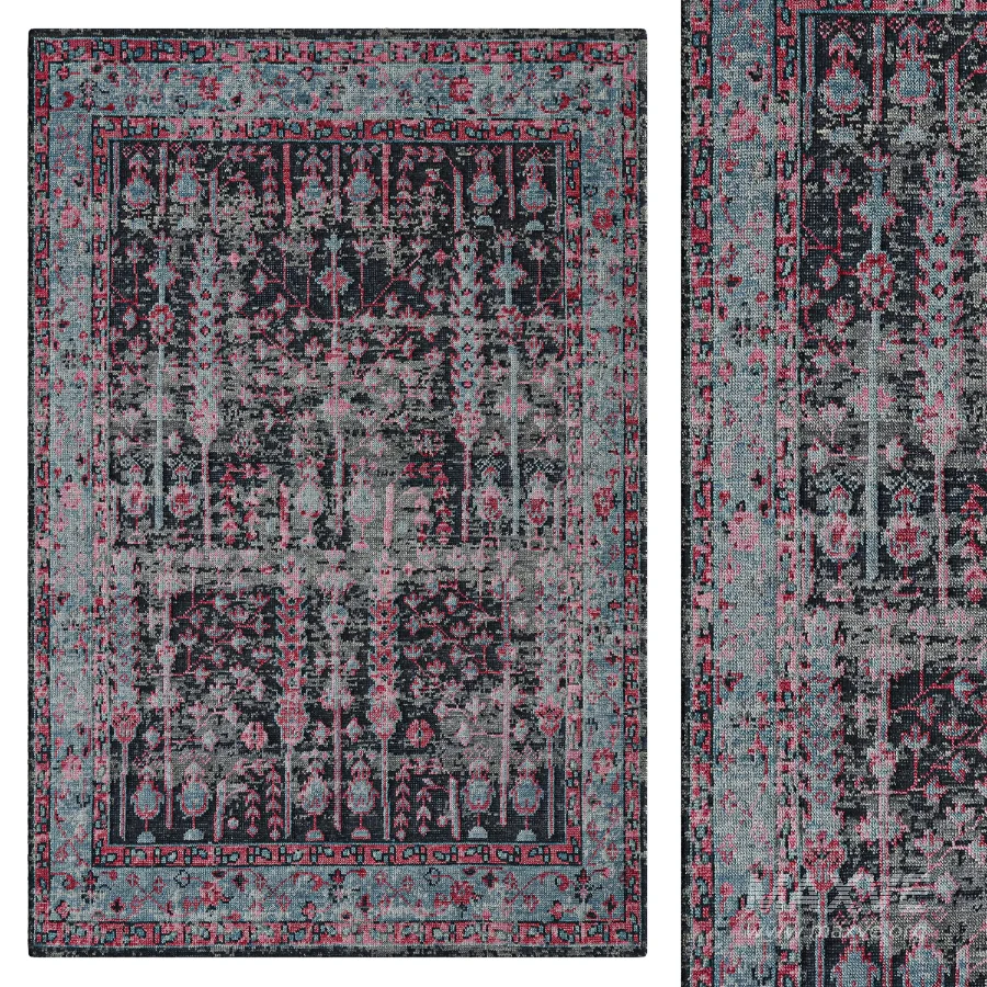 Lukin Wool Oriental Area Rug - Image 1