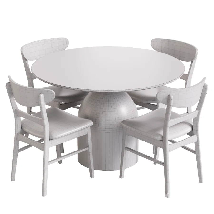 Cambrielle Chair and Sigrid Dining Table - Image 1