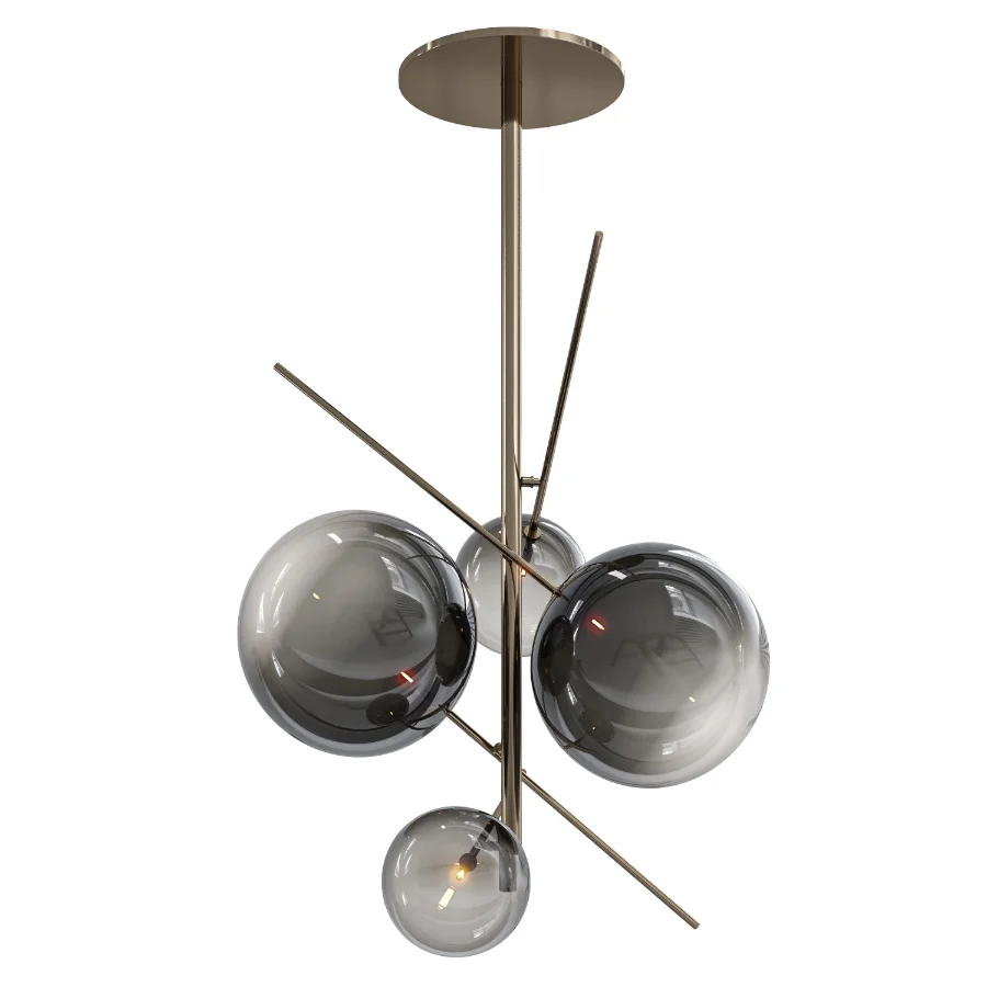 Bolle Suspension Lamp 4 Spheres LED - Image 1