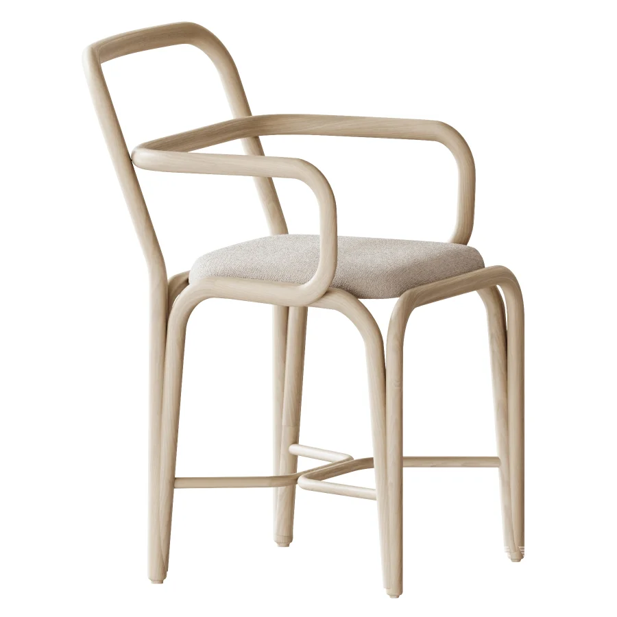 Fontal upholstered dining armchair - Image 2