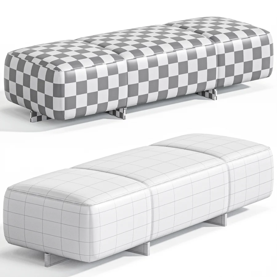 Yves Sofa Ottoman By Minotti - Image 7