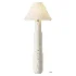 CB2 Polar White Cement Floor Lamp - Thumbnail 1