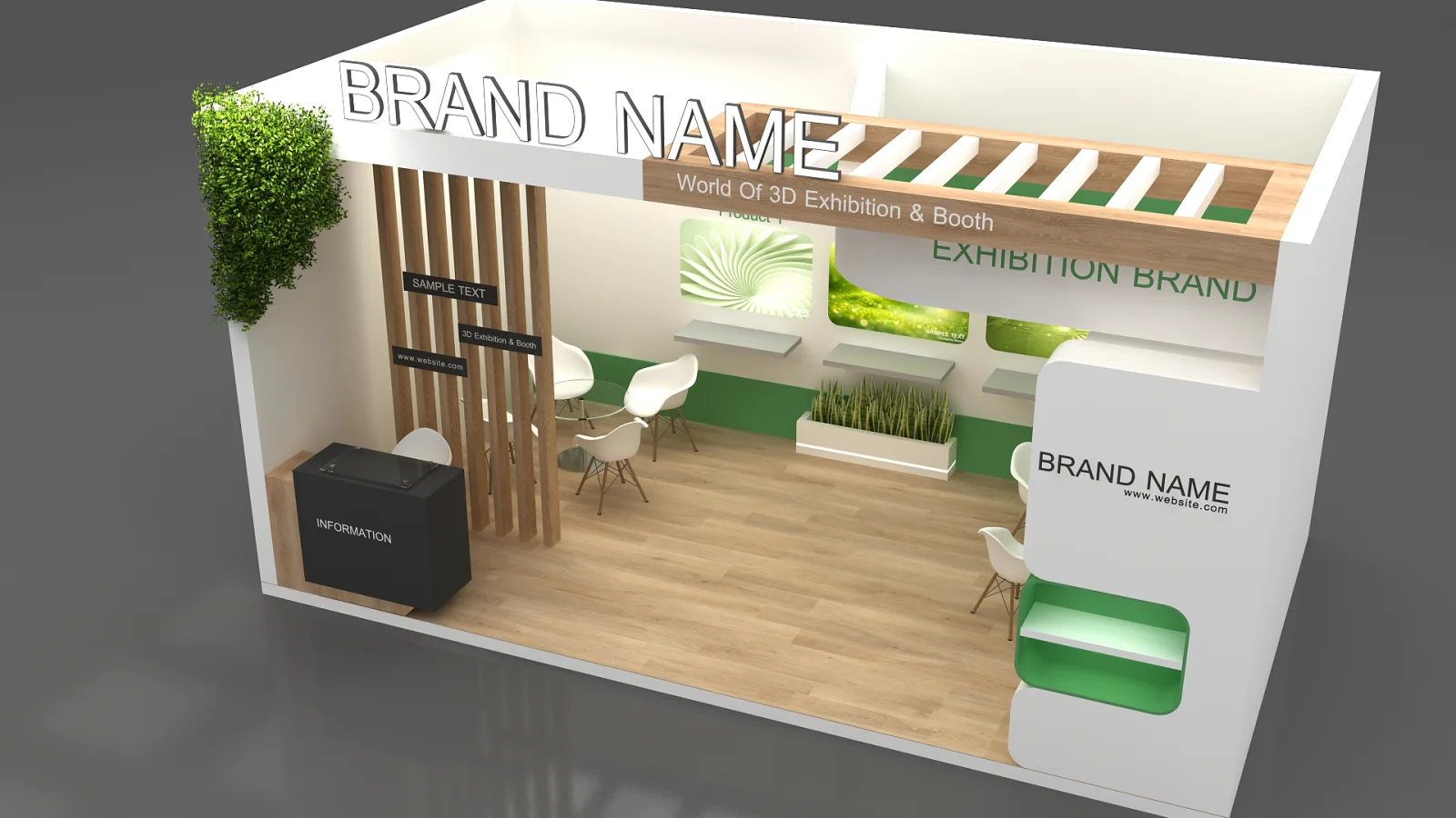 exhibition booth - Image 1