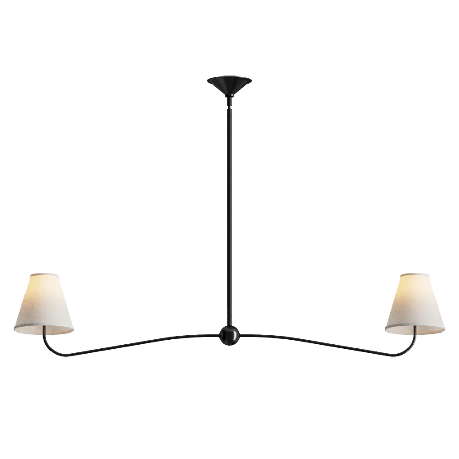 Fibura Modern Chandelier 2 heads - Image 2