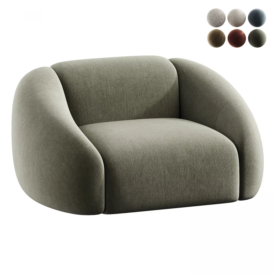 green kreslo tina - Image 6