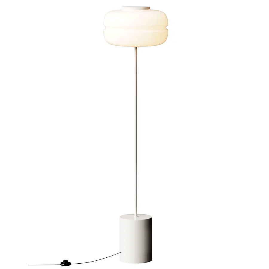 Westwing Collection Bun Marble Floor Lamp - Image 2