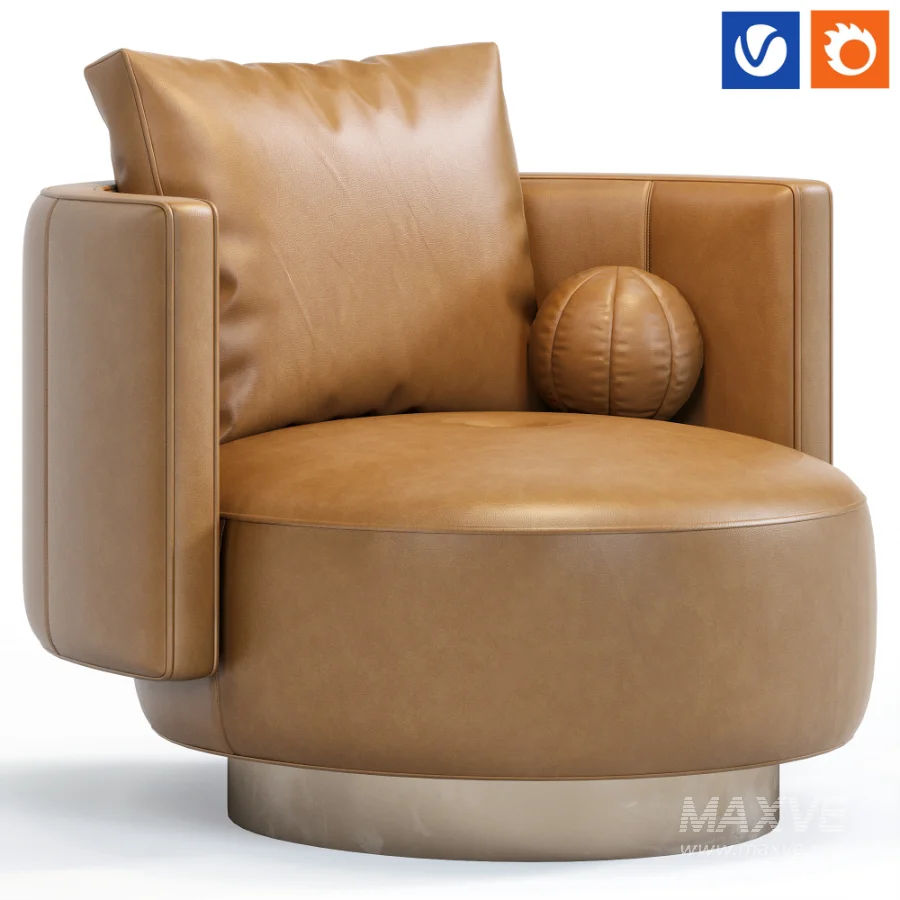 Torii Bold Armchair By Minotti - Image 2