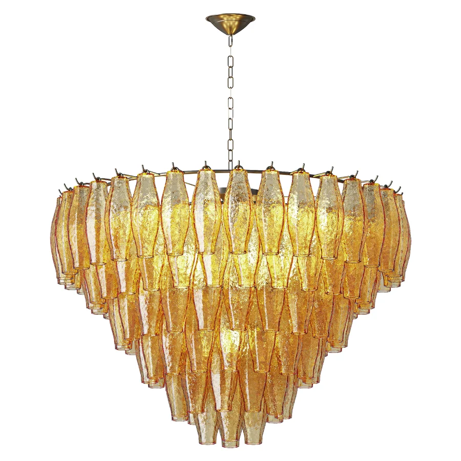 Venini Murano Glass Chandelier - Image 4