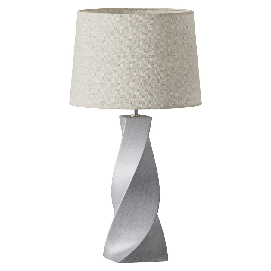Table Lamp BELAYA Ceramic Grey - Image 2