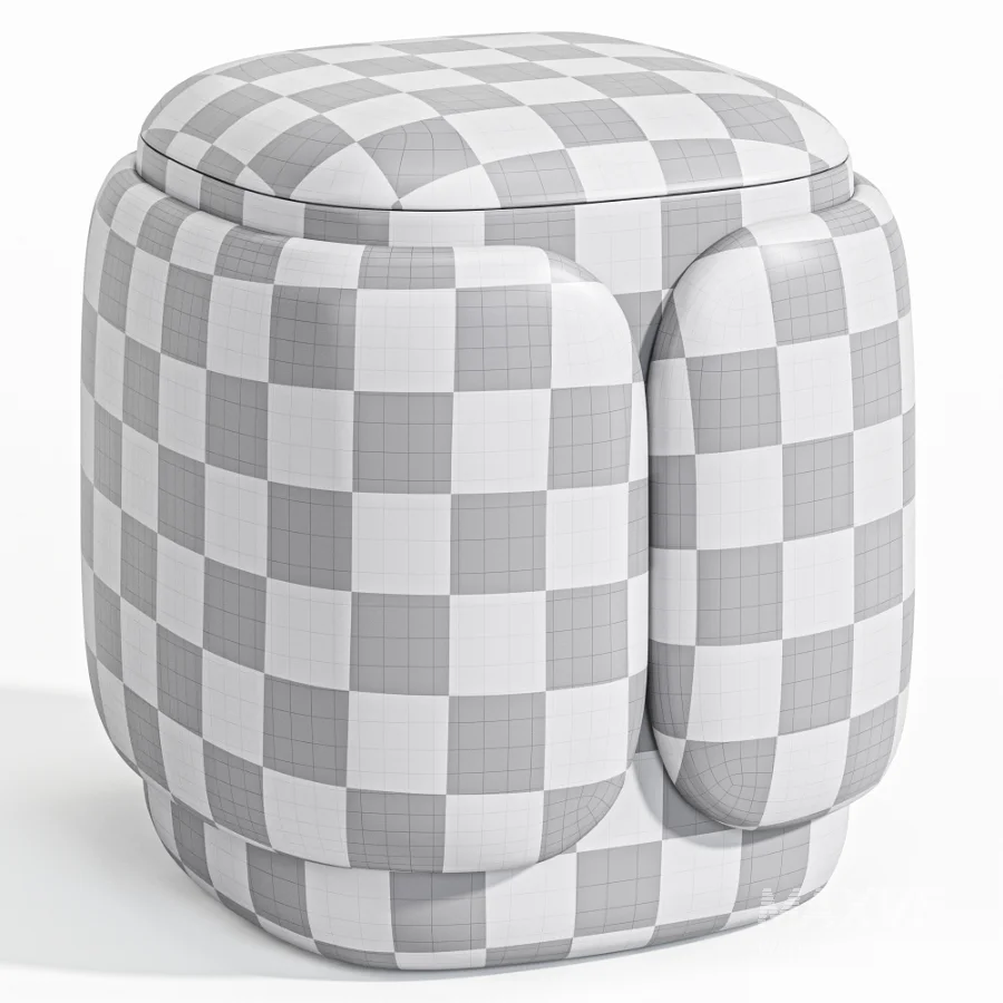 Dolly Stool Pouf By Theinvisible Collection - Image 7