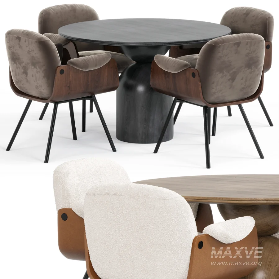 Round Table and Laurel Chair - Image 2