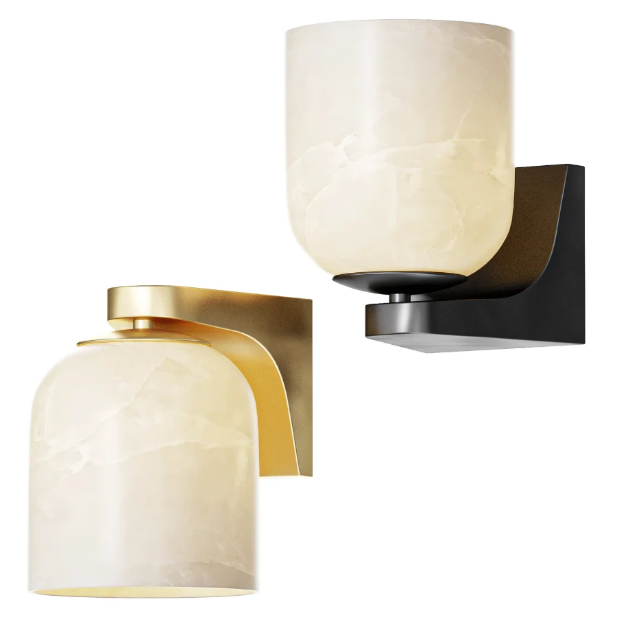 Amanda Bath Sconce Striated - Image 1