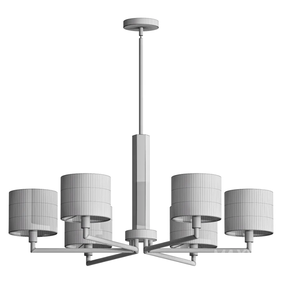 Virginia Gold Black Chandelier - Image 2