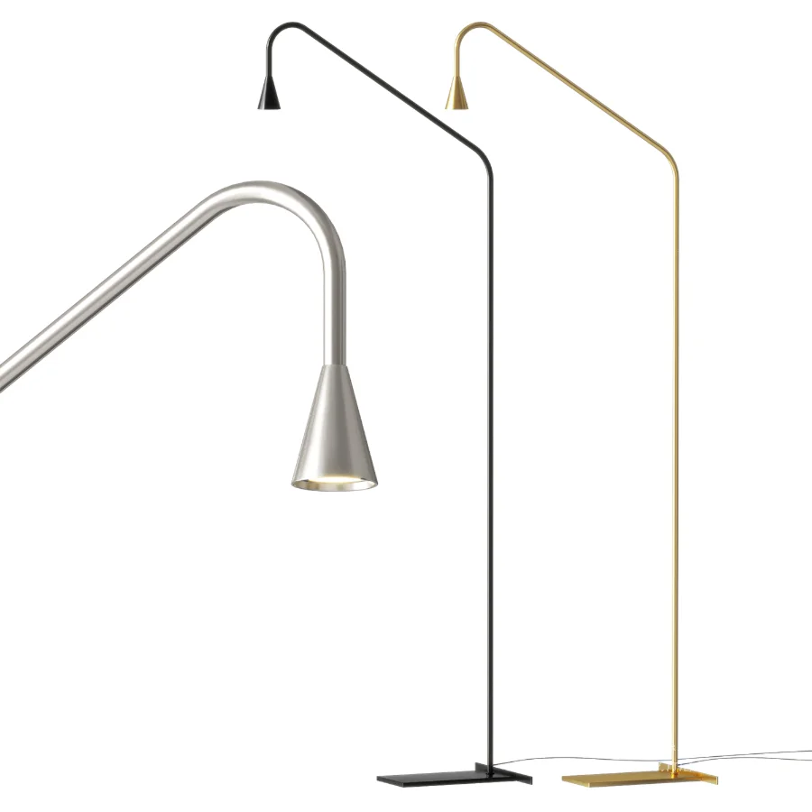 Austere F Floor Lamp Black - Image 1
