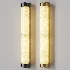 Lumes Design Cylindra Alabaster Brass Wall Light - Thumbnail 1