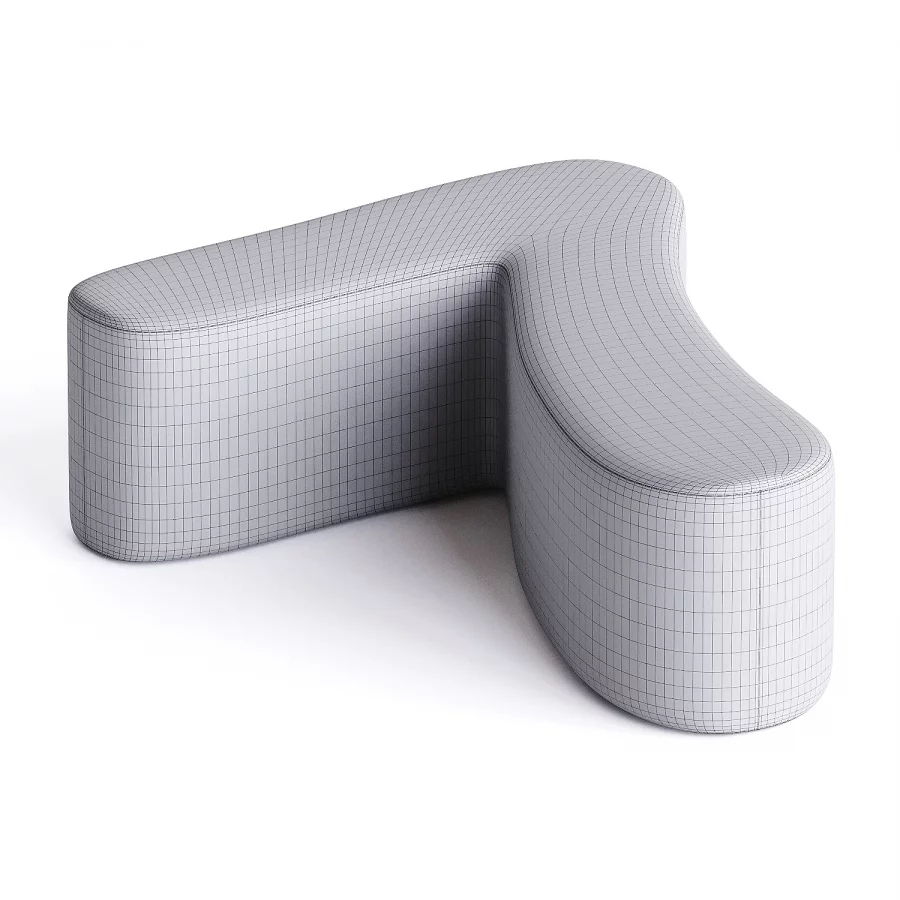 numbers 7 pouf - Image 4