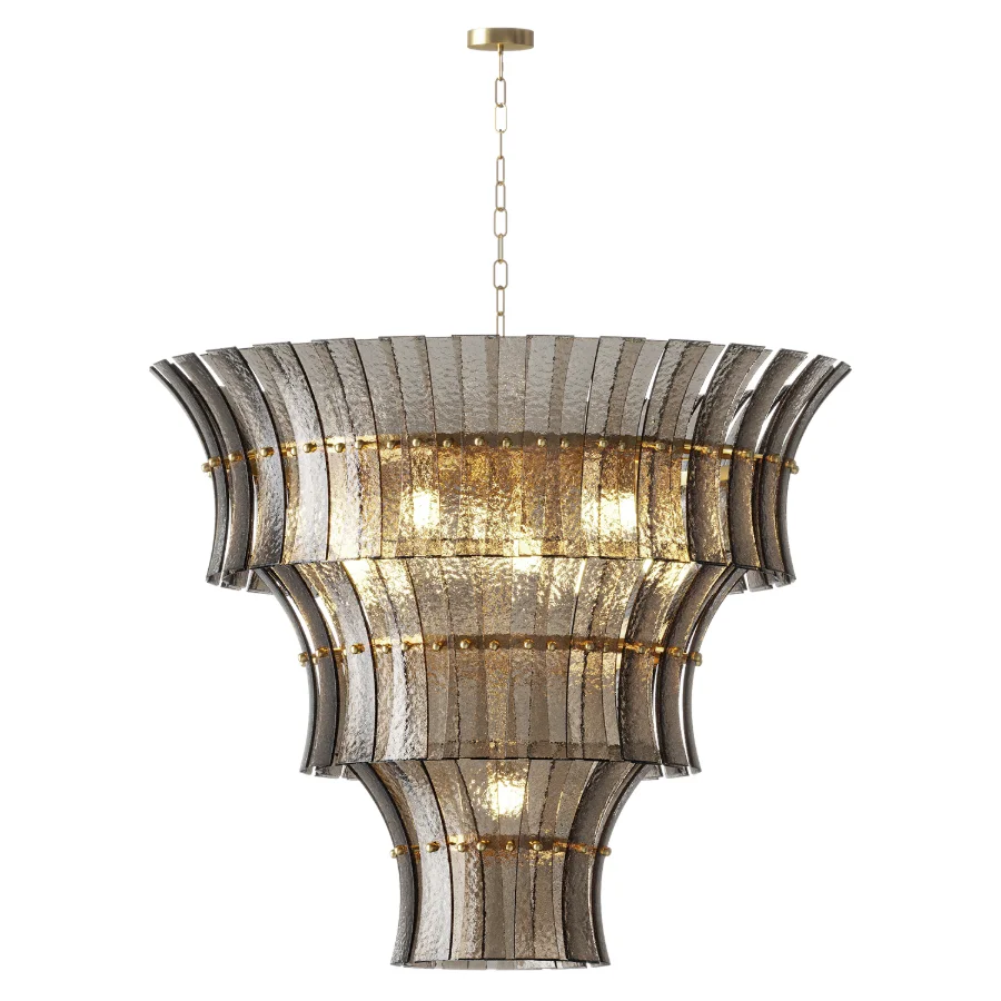 Eichholtz Toscano Chandelier Smoke - Image 2