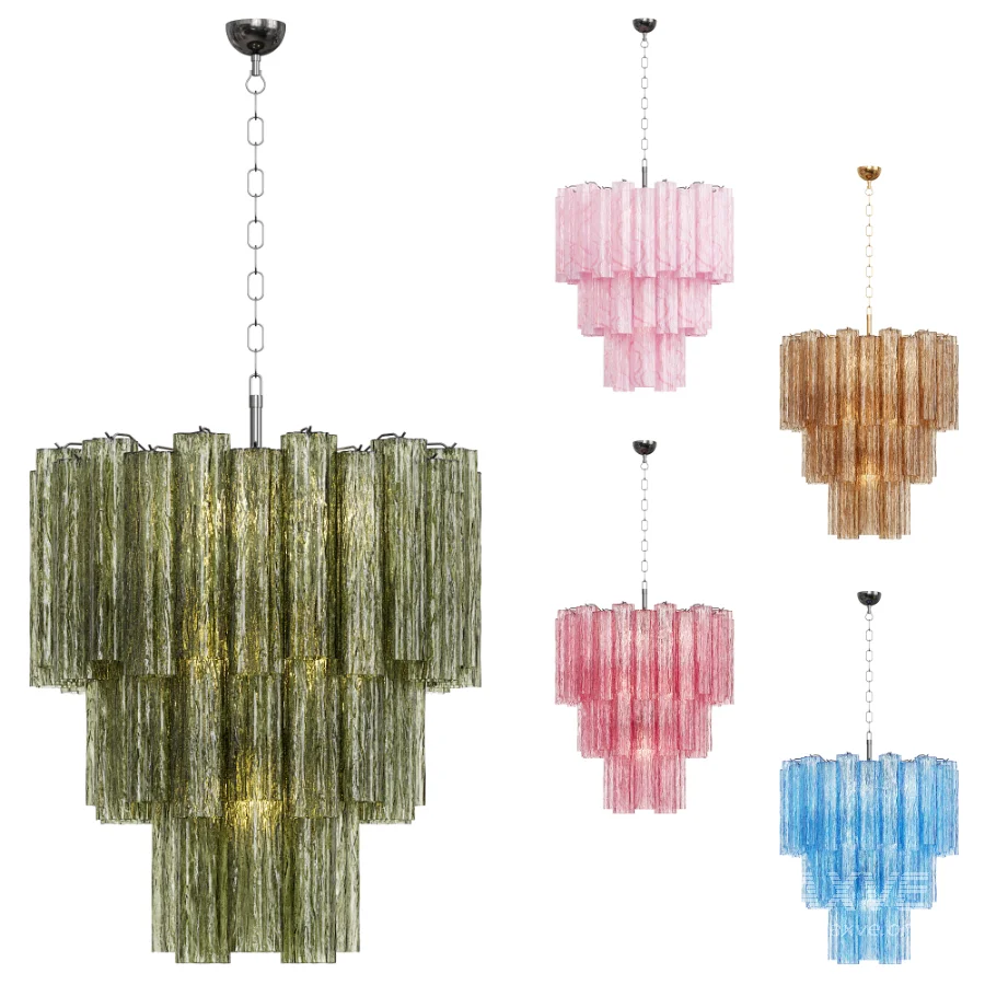 Tube 48 Chandelier By Correct - Image 2