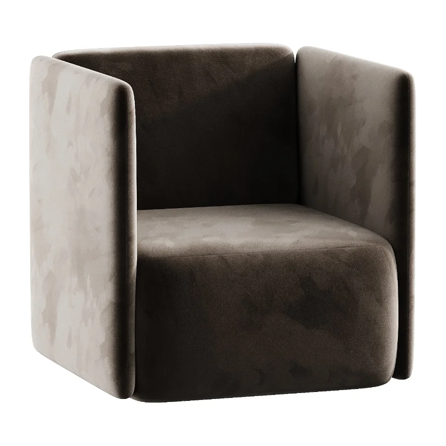 and fabric armchair - Image 6