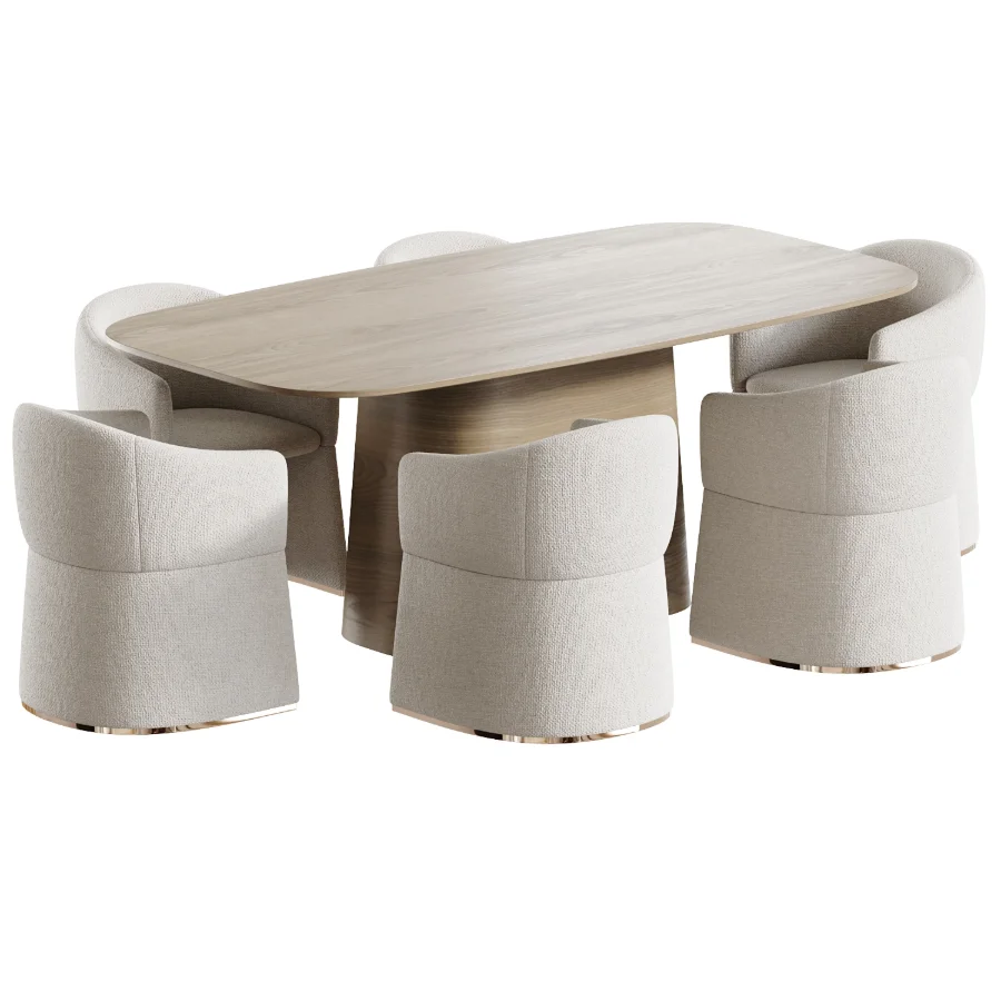 Dining set 026 - Image 2