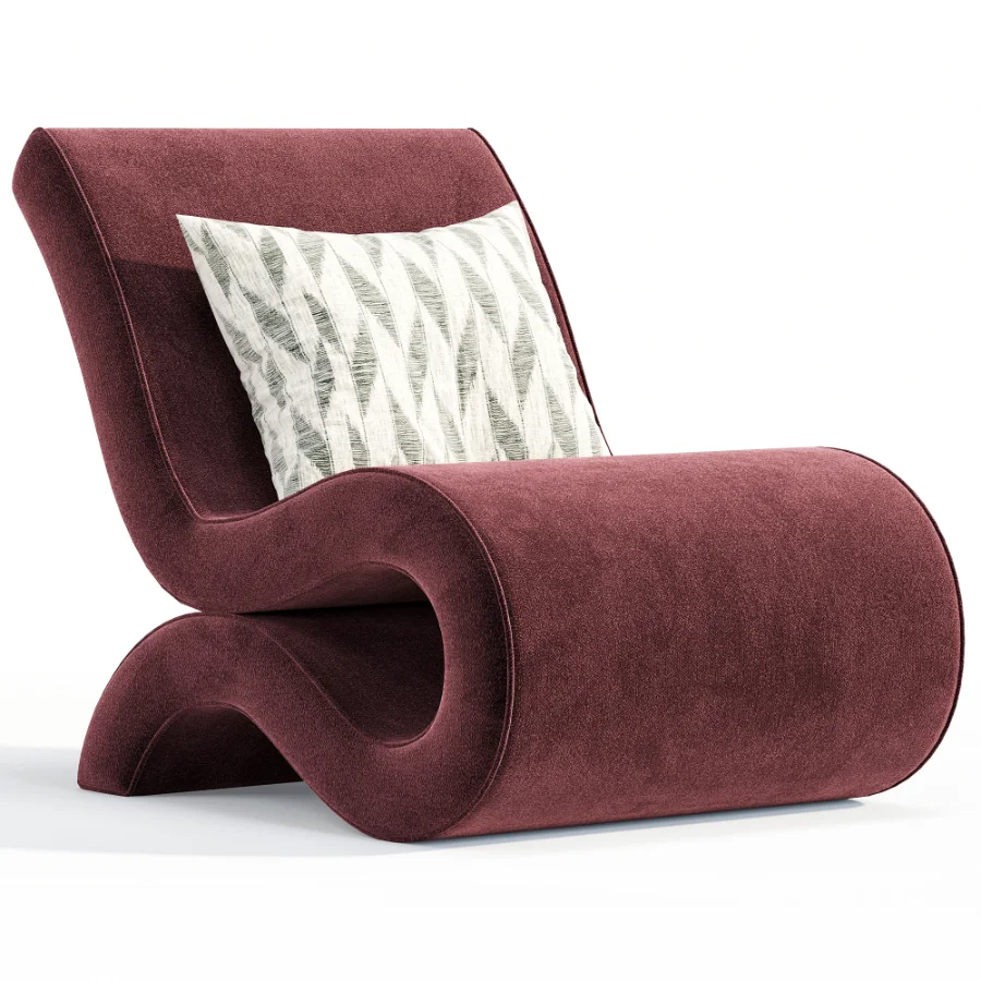 Desiree Boucle Armchair By Meridian - Image 4