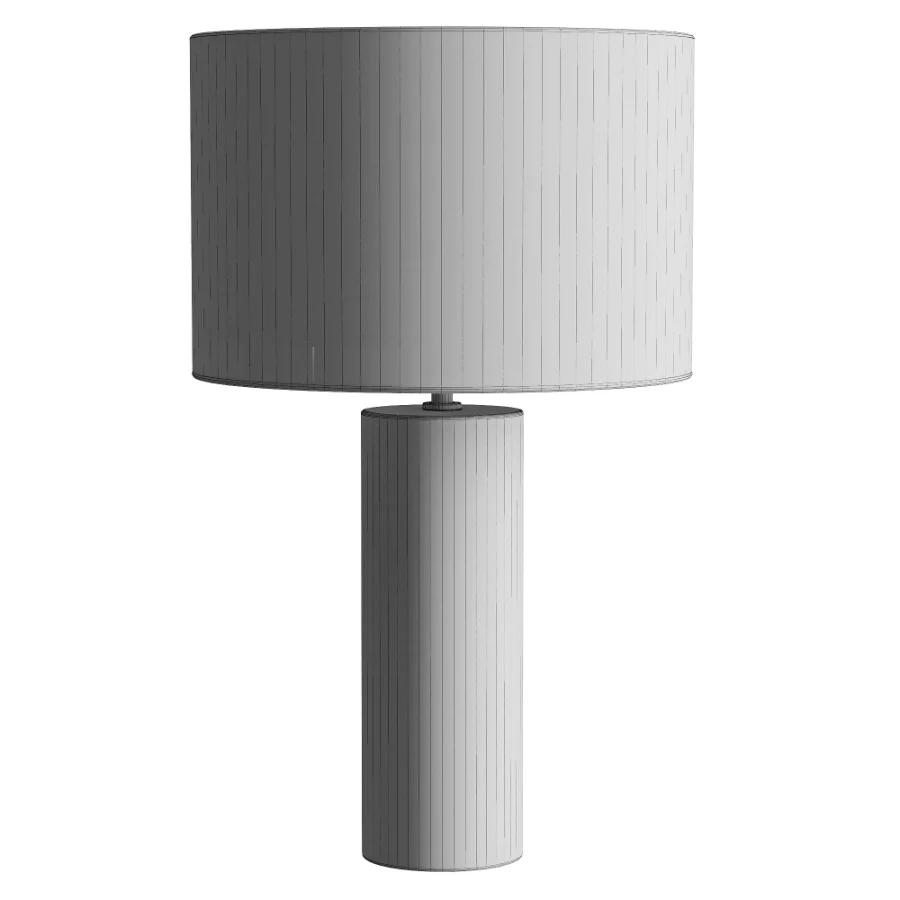 NV Gallery Gaya White Table Lamp - Image 2