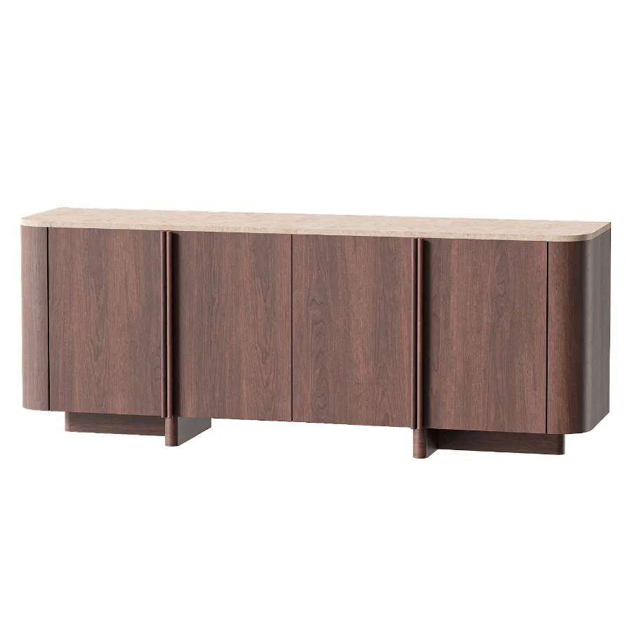 Sideboard Oak Wood Liam Room - Image 1