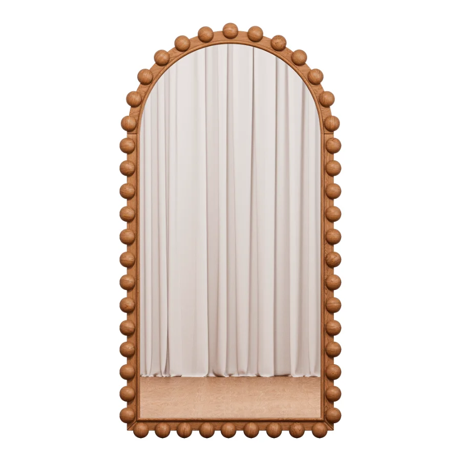 Emilia Bobbin Floor Mirror 09 - Image 2