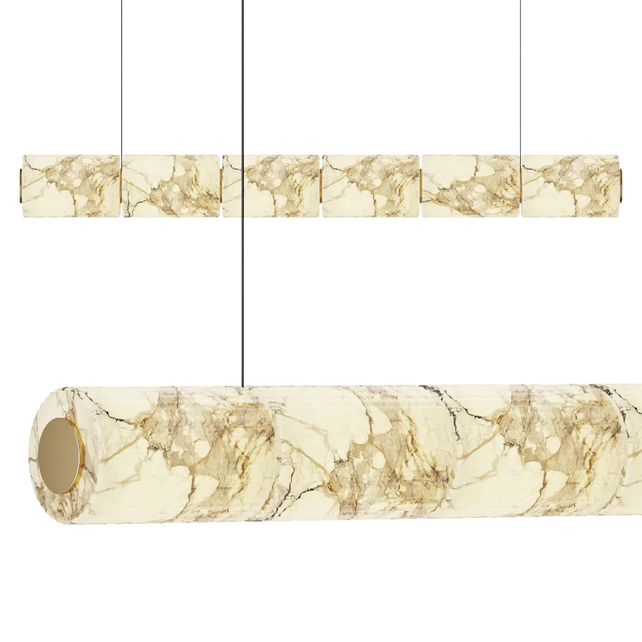 Linno Tower Opal Glass Patina Satin Centersvet - Image 1