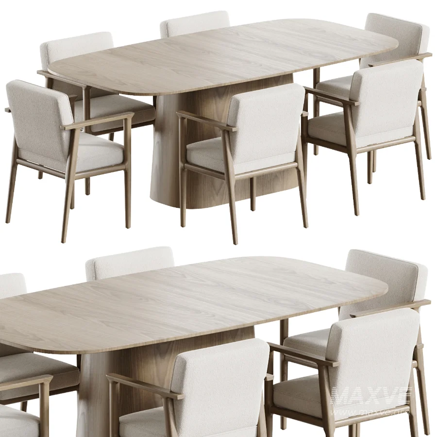 Dining set 025 - Image 1