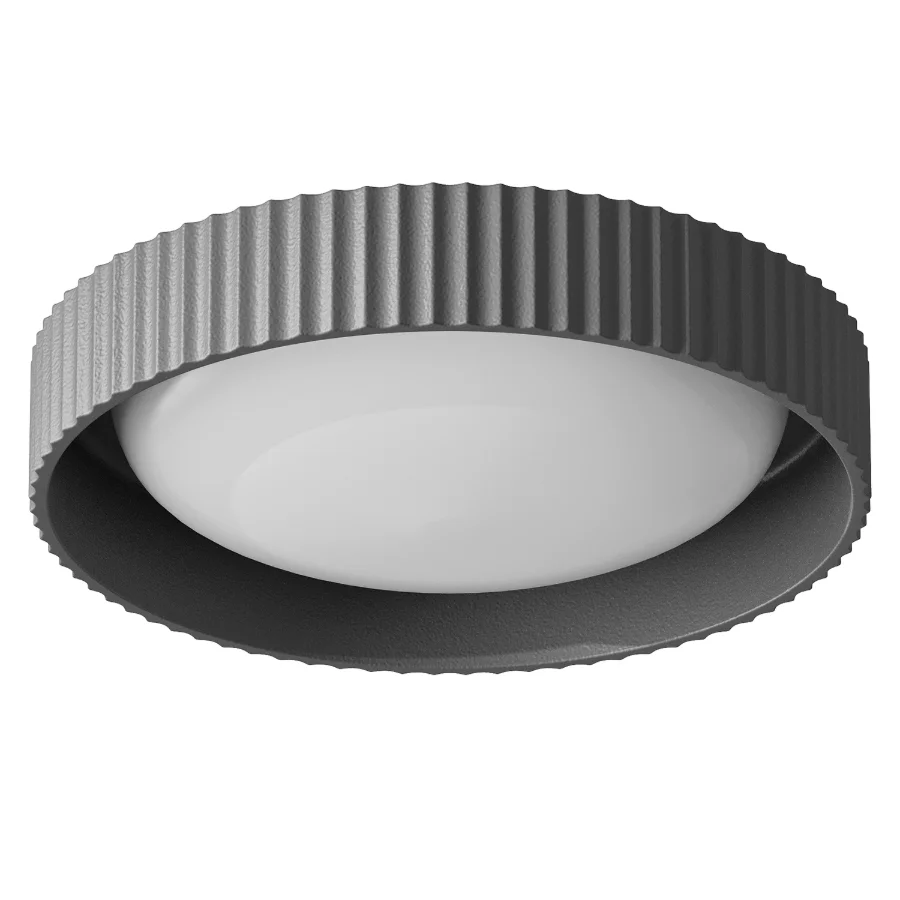 Lavra Colorful Gypsum Concrete Round Ceiling Light - Image 3