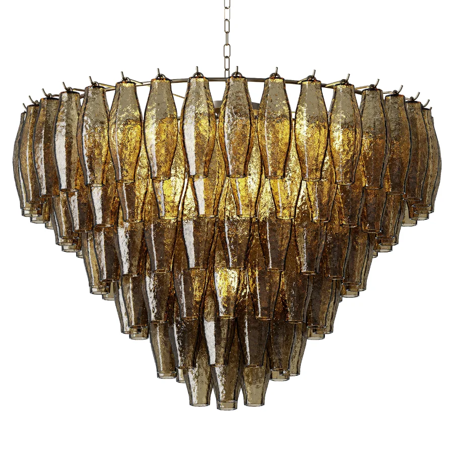 Venini Murano Glass Chandelier - Image 2